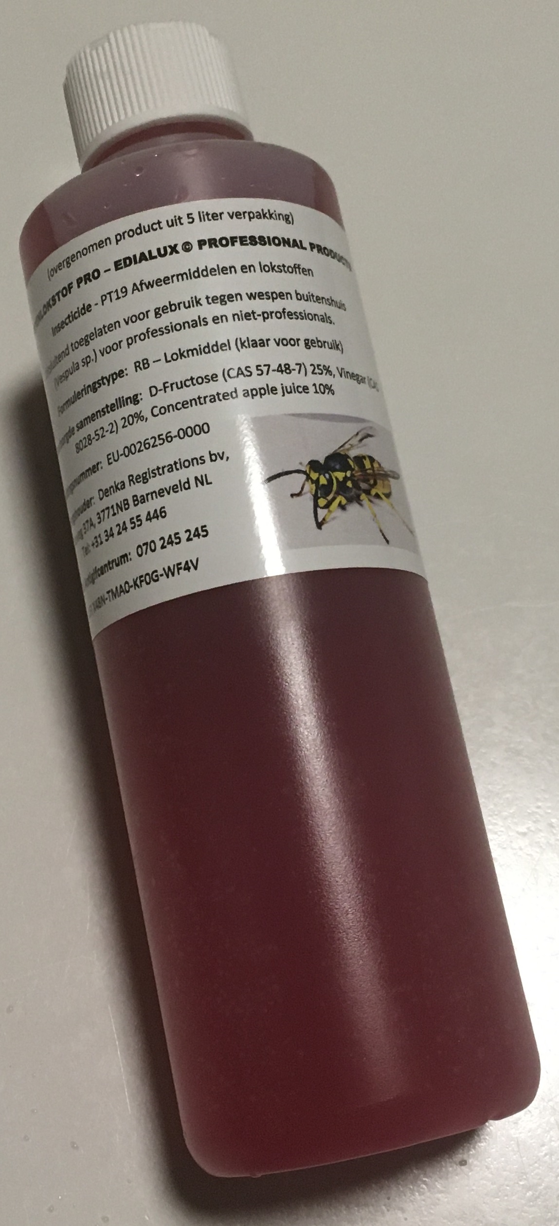 500ml bus, gevuld met lokvloeistof